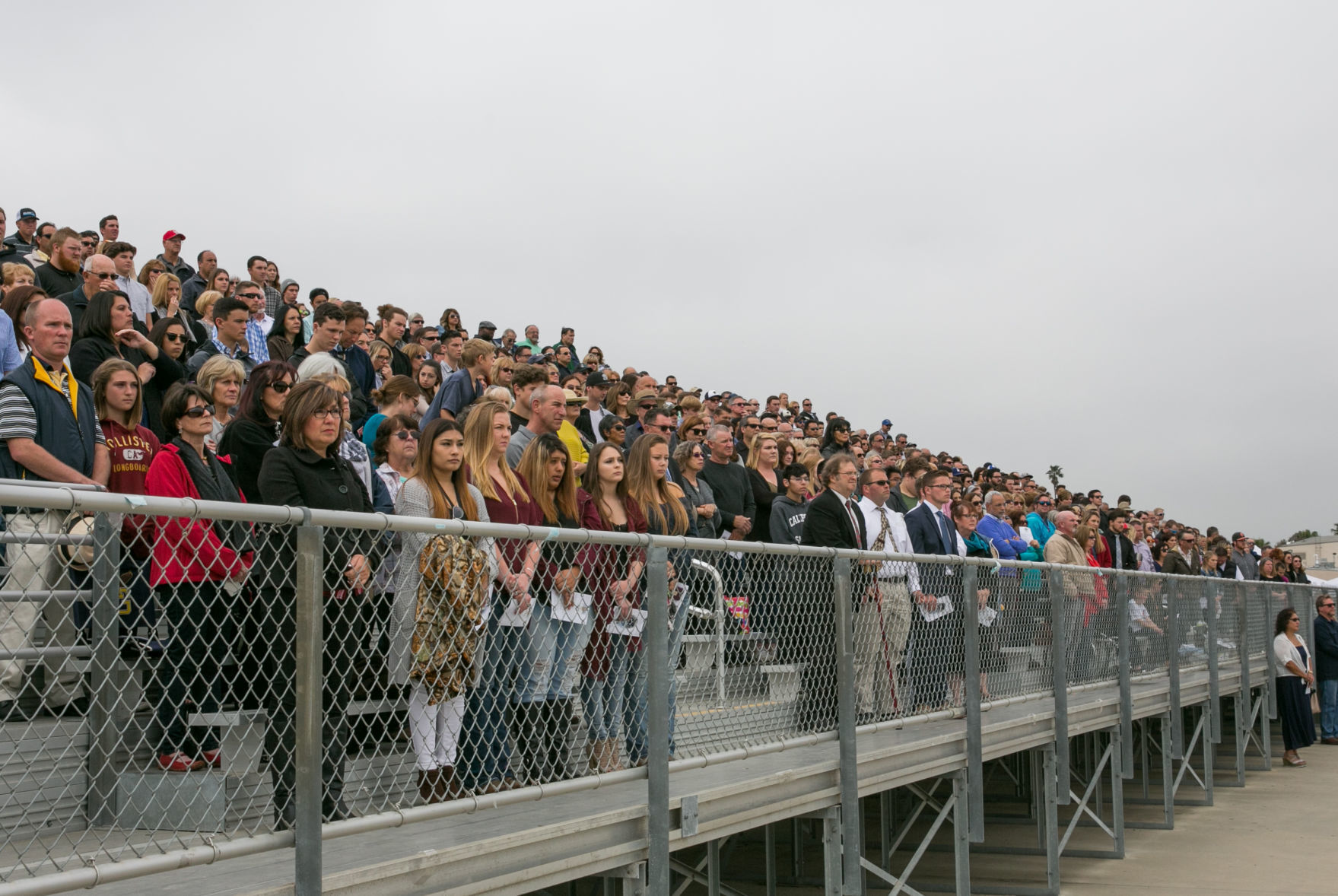 Hundreds gather for Ryan Teixeira memorial